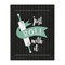 Stupell Industries Roll With It Black & Green Canvas, design by Lettered and Lined